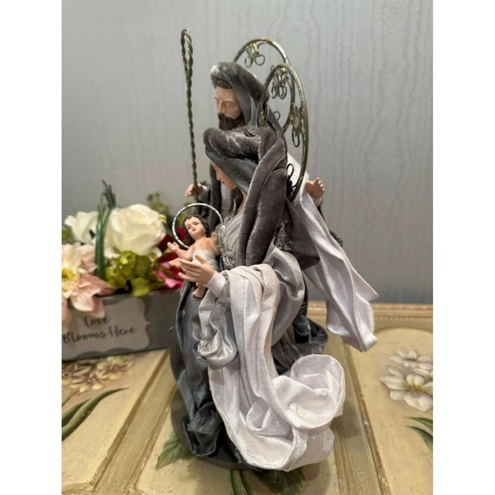 Vintage Holy Family Nativity Mary Joseph Baby Jesus